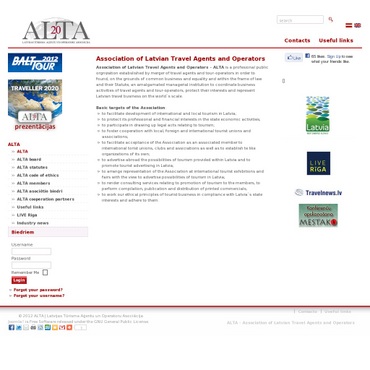 Latvijas tūrisma aģentu asociācija Alta, AS
